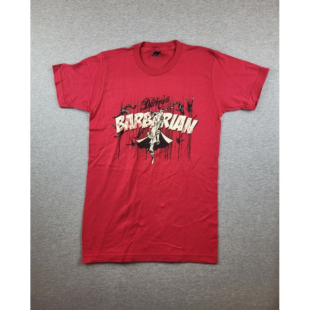 The Darkness Barbarian Unisex Concert 2015 T Shirt Red Size Small (Concert only)